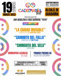 Cádiz Manía Fest en Alcalá de Guadaíra @ Teatro Auditorio Riberas del Guadaíra