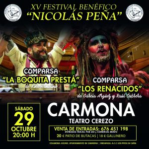 Los Renacidos y La Boquita Prestá en Carmona @ Teatro Cerezo