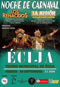 Los Renacidos y La misión... en Écija @ Teatro Municipal de Écija